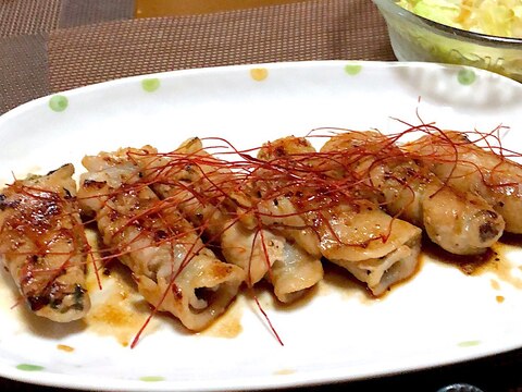 豚バラの梅しそ巻き